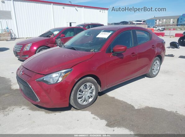 3MYDLBYV1KY509755 2019 TOYOTA YARIS Red Przód lewy