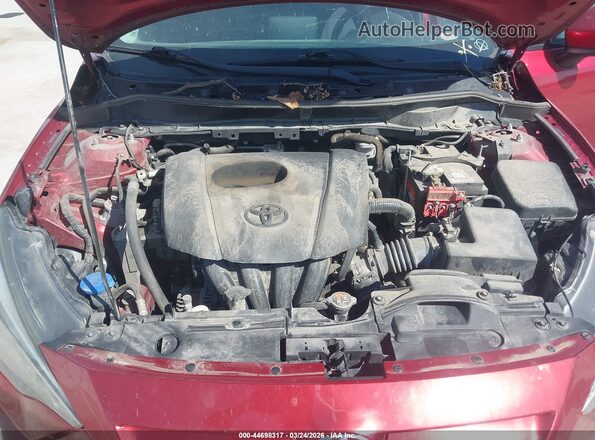 3MYDLBYV1KY509755 2019 TOYOTA YARIS Red Widok z tyłu