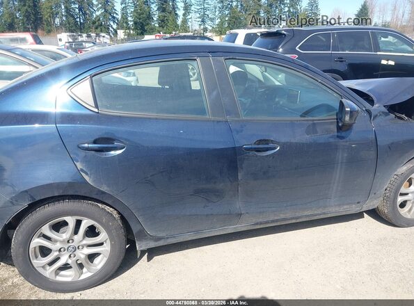 3MYDLBYV2HY148528 2017 TOYOTA YARIS IA Blue Панорамний вид салону 360°