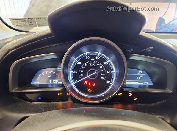 3MYDLBYV3LY708680 2020 TOYOTA YARIS Серый Вид щитка приборов