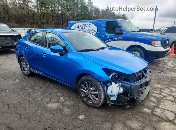 3MYDLBYV5KY508186 2019 TOYOTA YARIS Blue წინა მარჯვენა