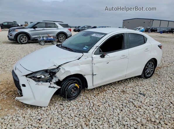 3MYDLBYV5LY715453 2020 TOYOTA YARIS Белый Передняя левая четверть