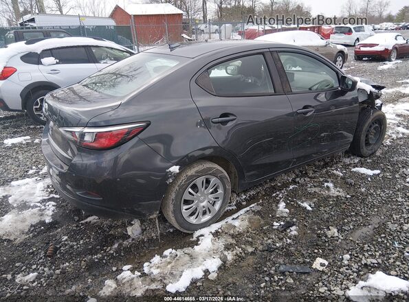 3MYDLBYV6LY714778 2020 TOYOTA YARIS Dark Blue Задняя правая четверть