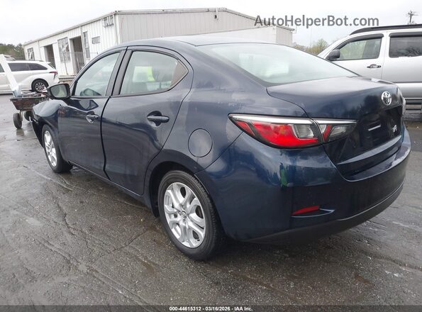 3MYDLBYV7JY326309 2018 TOYOTA YARIS IA Синий Задняя левая четверть