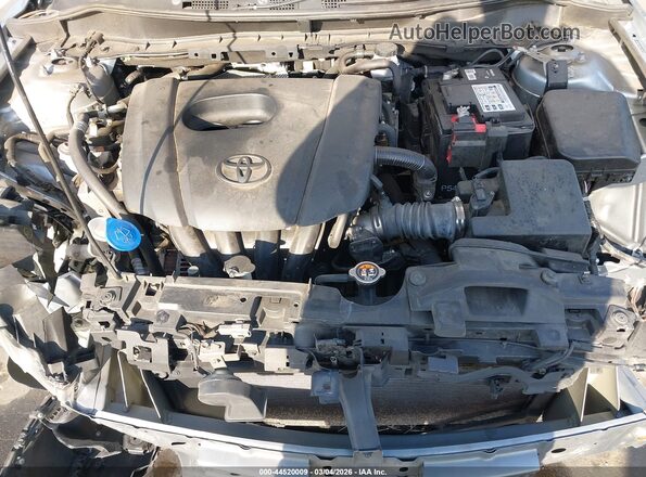 3MYDLBYV9KY516341 2019 TOYOTA YARIS Silver Vista trasera