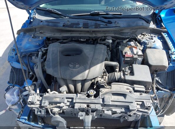 3MYDLBYVXHY158207 2017 TOYOTA YARIS IA Синий Вид сзади