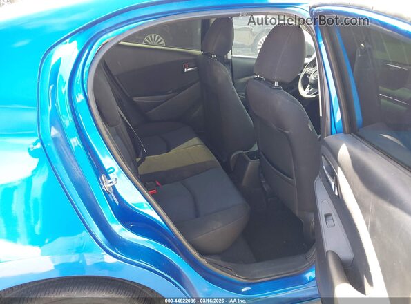 3MYDLBYVXHY158207 2017 TOYOTA YARIS IA Синий Вид наклейки с VIN-кодом