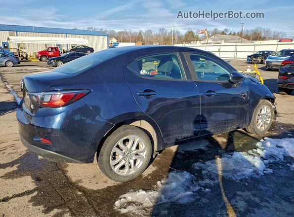 3MYDLBYVXJY304093 2018 TOYOTA YARIS Blue Tył prawy