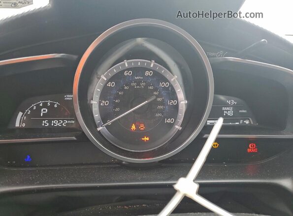 3MYDLBYVXJY304093 2018 TOYOTA YARIS Blue Widok zestawu wskaźników