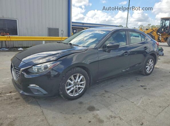 3MZBM1U75GM261817 2016 MAZDA 3 Black Przód lewy