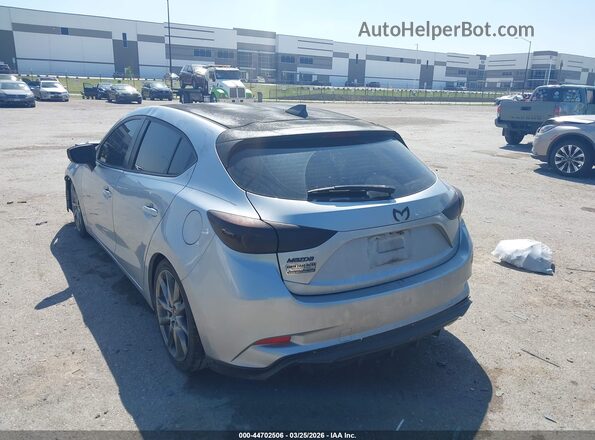 3MZBN1L38JM267839 2018 MAZDA 3 Серебряный Задняя левая четверть