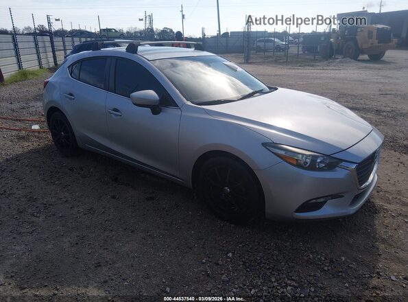 3MZBN1L7XHM147392 2017 MAZDA 3 Серебряный Передняя правая четверть