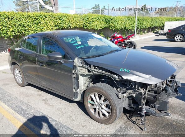 3MZBN1U76HM109155 2017 MAZDA 3 Серый Передняя правая четверть
