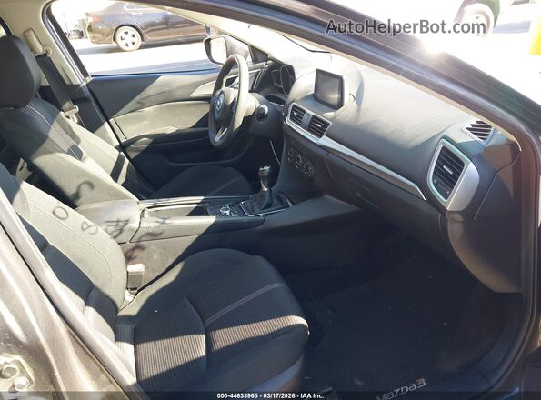 3MZBN1U76HM109155 2017 MAZDA 3 Серый Вид салона спереди