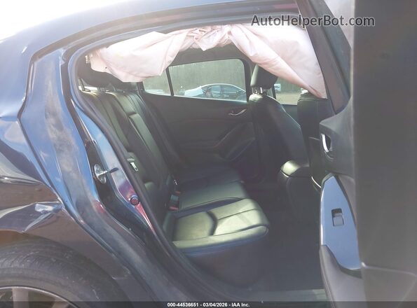 3MZBN1V37JM163050 2018 MAZDA 3 Dark Blue Вид наклейки с VIN-кодом