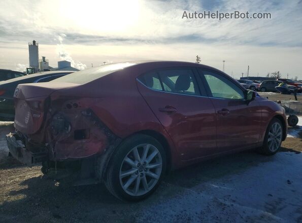 3MZBN1V76HM132580 2017 MAZDA 3 Красный Задняя правая четверть