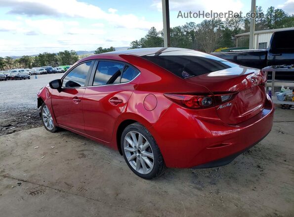 3MZBN1V76HM133308 2017 MAZDA 3 Red Tył lewy