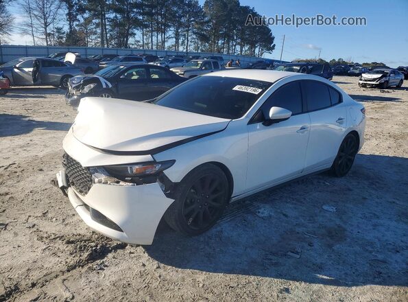 3MZBPAAL7KM107028 2019 MAZDA 3 Белый Передняя левая четверть