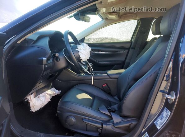 3MZBPABL0MM252154 2021 MAZDA 3 Black Widok wnętrza z przodu