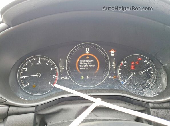 3MZBPABM2RM414771 2024 MAZDA 3 Tan Вид щитка приладів