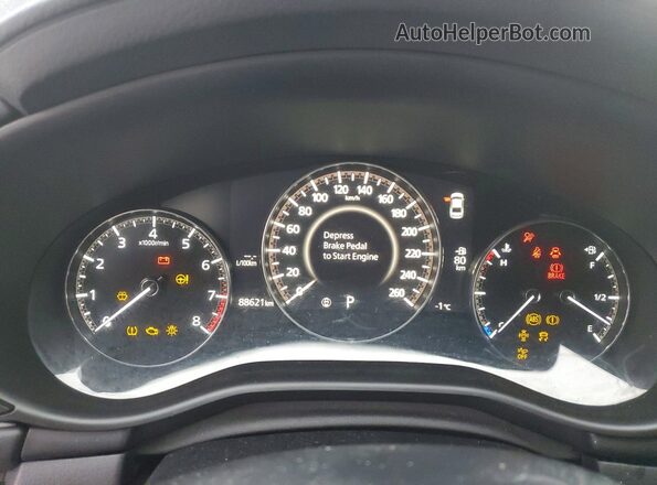 3MZBPAC74PM372707 2023 MAZDA 3 Черный Вид щитка приборов