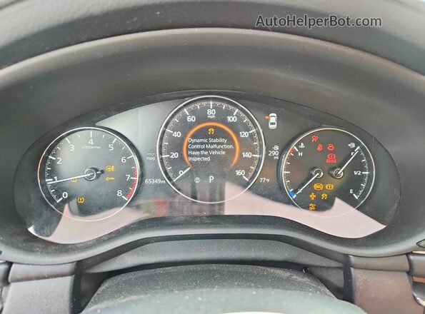 3MZBPACL6NM301177 2022 MAZDA 3 Синий Вид щитка приборов