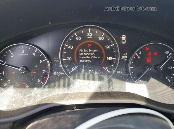 3MZBPACLXNM311792 2022 MAZDA 3 Белый Вид щитка приборов