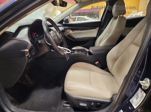 3MZBPADL2KM107594 2019 MAZDA 3 Синий Вид салона спереди