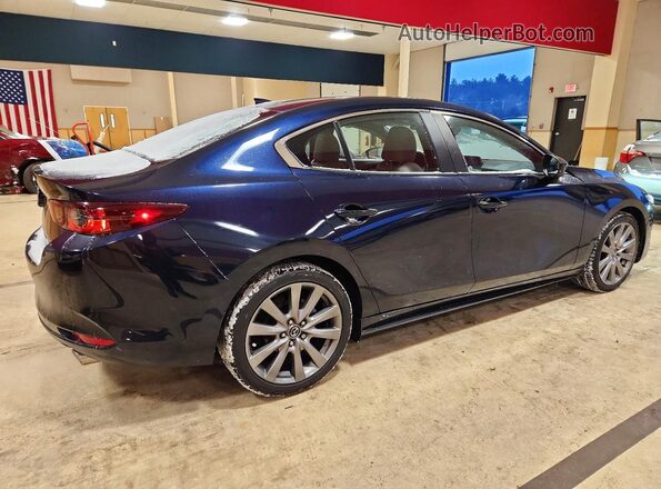 3MZBPADL2KM107594 2019 MAZDA 3 Синий Задняя правая четверть
