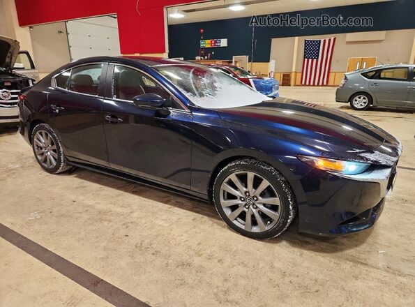 3MZBPADL2KM107594 2019 MAZDA 3 Синий Передняя правая четверть