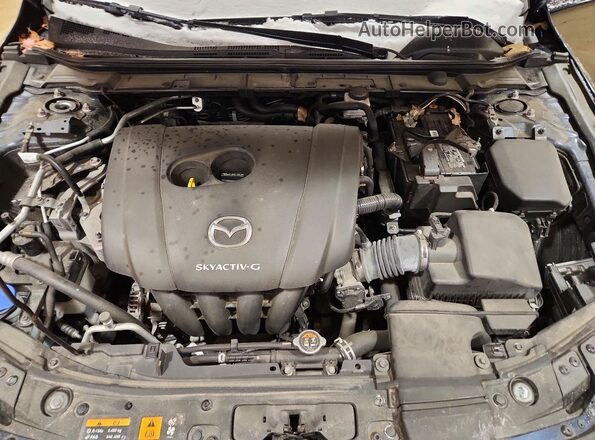 3MZBPADL2KM107594 2019 MAZDA 3 Синий Вид задней части салона