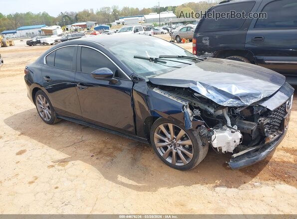 3MZBPADL4KM106947 2019 MAZDA 3 Dark Blue Przód prawy