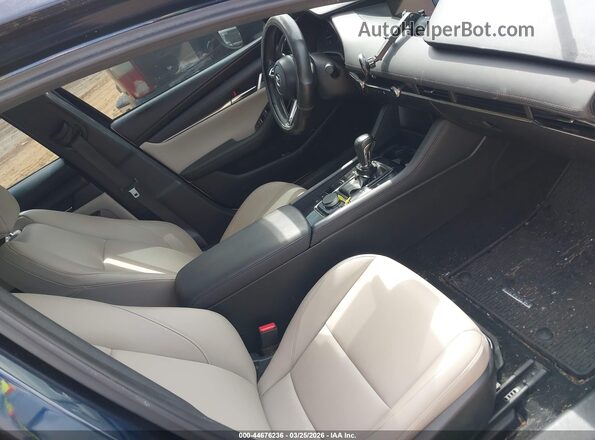3MZBPADL4KM106947 2019 MAZDA 3 Dark Blue Widok wnętrza z przodu