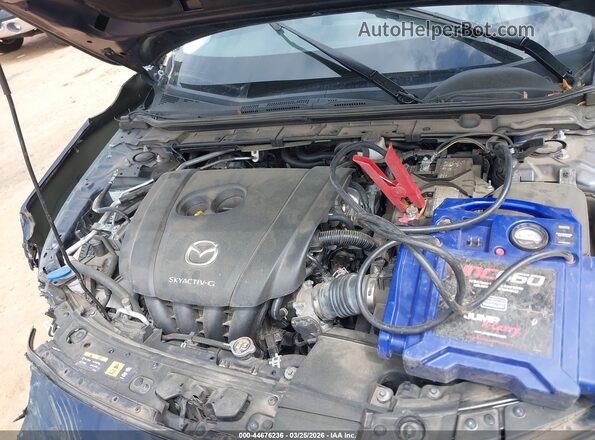 3MZBPADL4KM106947 2019 MAZDA 3 Dark Blue Widok z tyłu