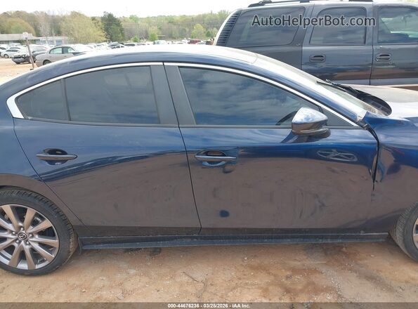 3MZBPADL4KM106947 2019 MAZDA 3 Dark Blue Widok wnętrza z tyłu