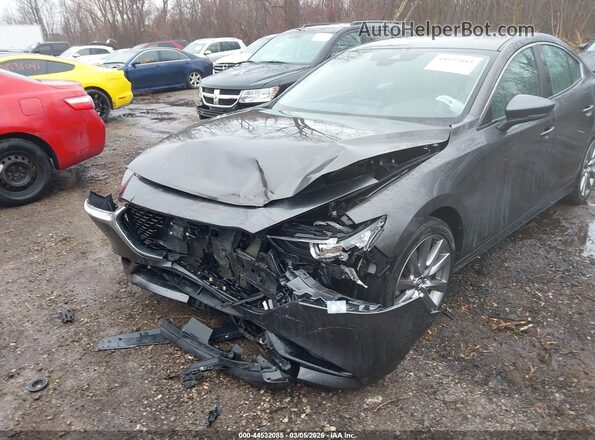 3MZBPADLXKM106564 2019 MAZDA 3 Серый Вид спереди