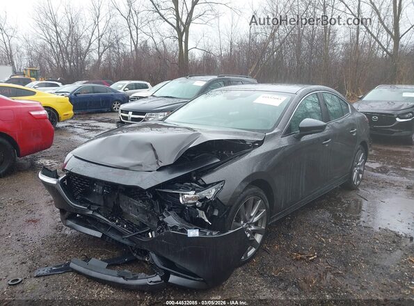 3MZBPADLXKM106564 2019 MAZDA 3 Серый Передняя левая четверть