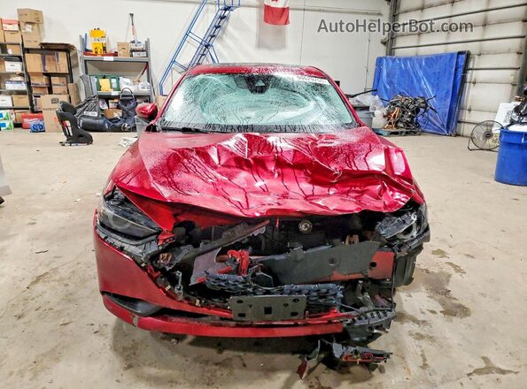 3MZBPADM7KM103596 2019 MAZDA 3 Красный Вид спереди