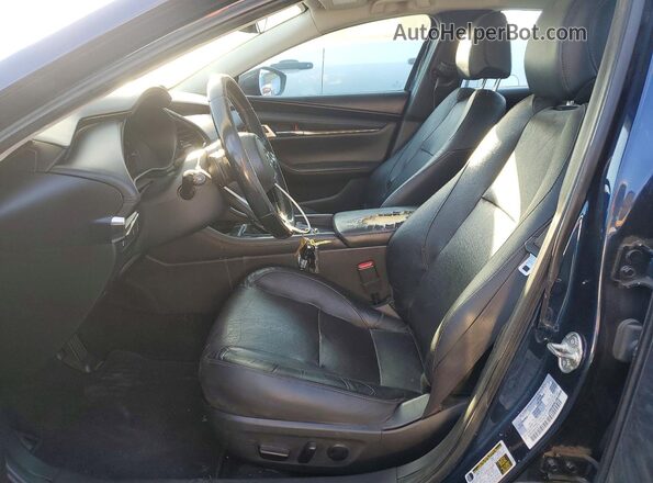 3MZBPAEM0KM100778 2019 MAZDA 3 Blue Widok wnętrza z przodu