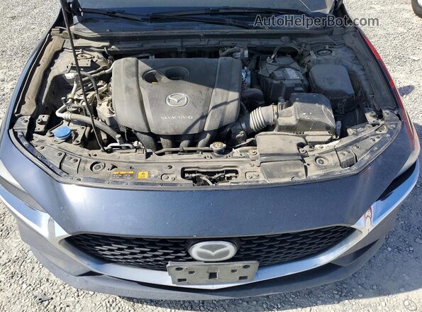 3MZBPAEM0KM100778 2019 MAZDA 3 Blue Widok wnętrza z tyłu