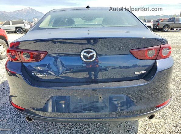3MZBPAEM0KM100778 2019 MAZDA 3 Blue Widok z tyłu