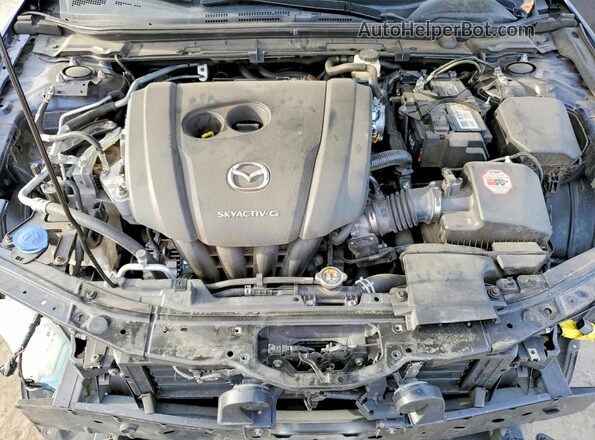 3MZBPAEM0KM104894 2019 MAZDA 3 Синий Вид задней части салона