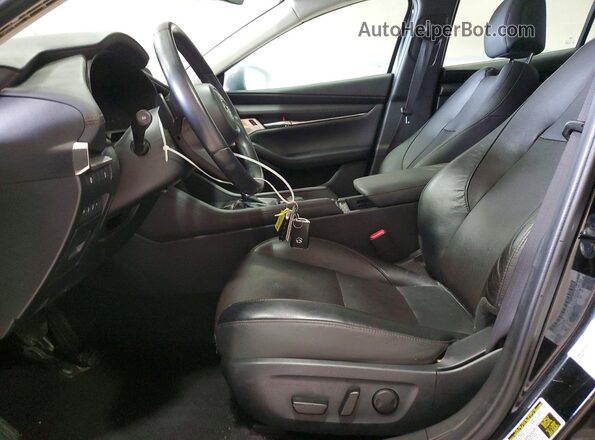 3MZBPAEM0KM111795 2019 MAZDA 3 Black წინა სალონის ხედი