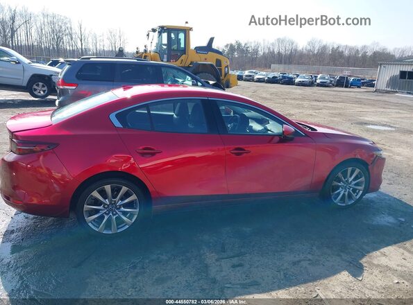 3MZBPAEM0LM134964 2020 MAZDA 3 Red Widok wnętrza z tyłu