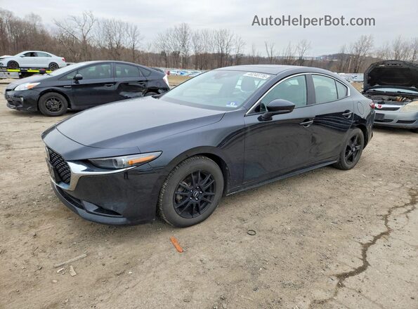 3MZBPAEM4KM100217 2019 MAZDA 3 Черный Передняя левая четверть