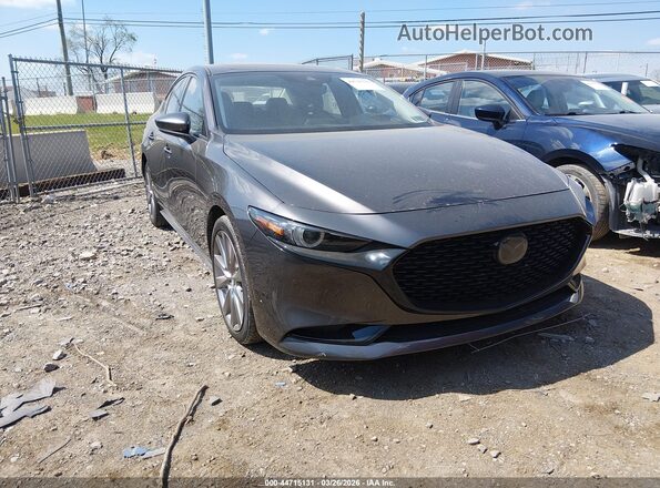 3MZBPAEMXKM102179 2019 MAZDA 3 Серый Передняя правая четверть