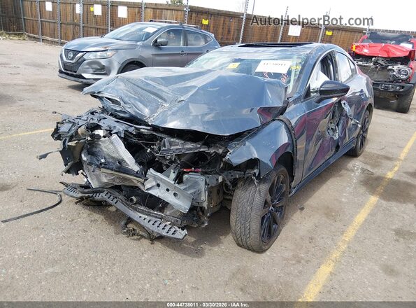 3MZBPBEY3PM371706 2023 MAZDA 3 Синий Передняя левая четверть