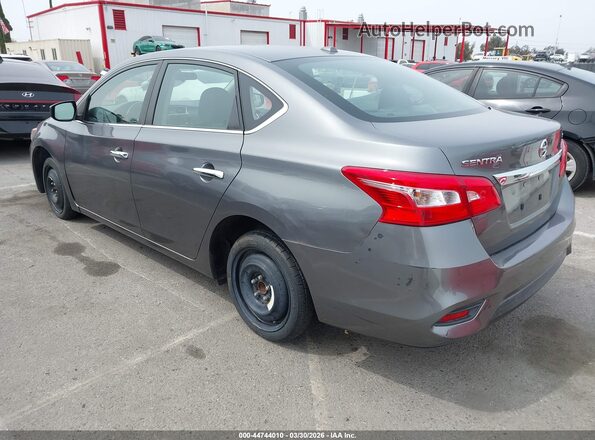3N1AB7AP0GL668724 2016 NISSAN SENTRA Gray Հետևի ձախ