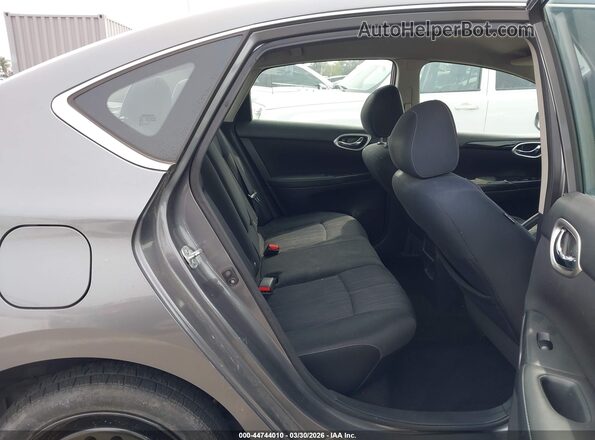 3N1AB7AP0GL668724 2016 NISSAN SENTRA Gray VIN կոդի պիտակի տեսք