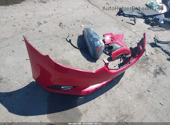 3N1AB7AP0GY305603 2016 NISSAN SENTRA Red Widok zestawu wskaźników